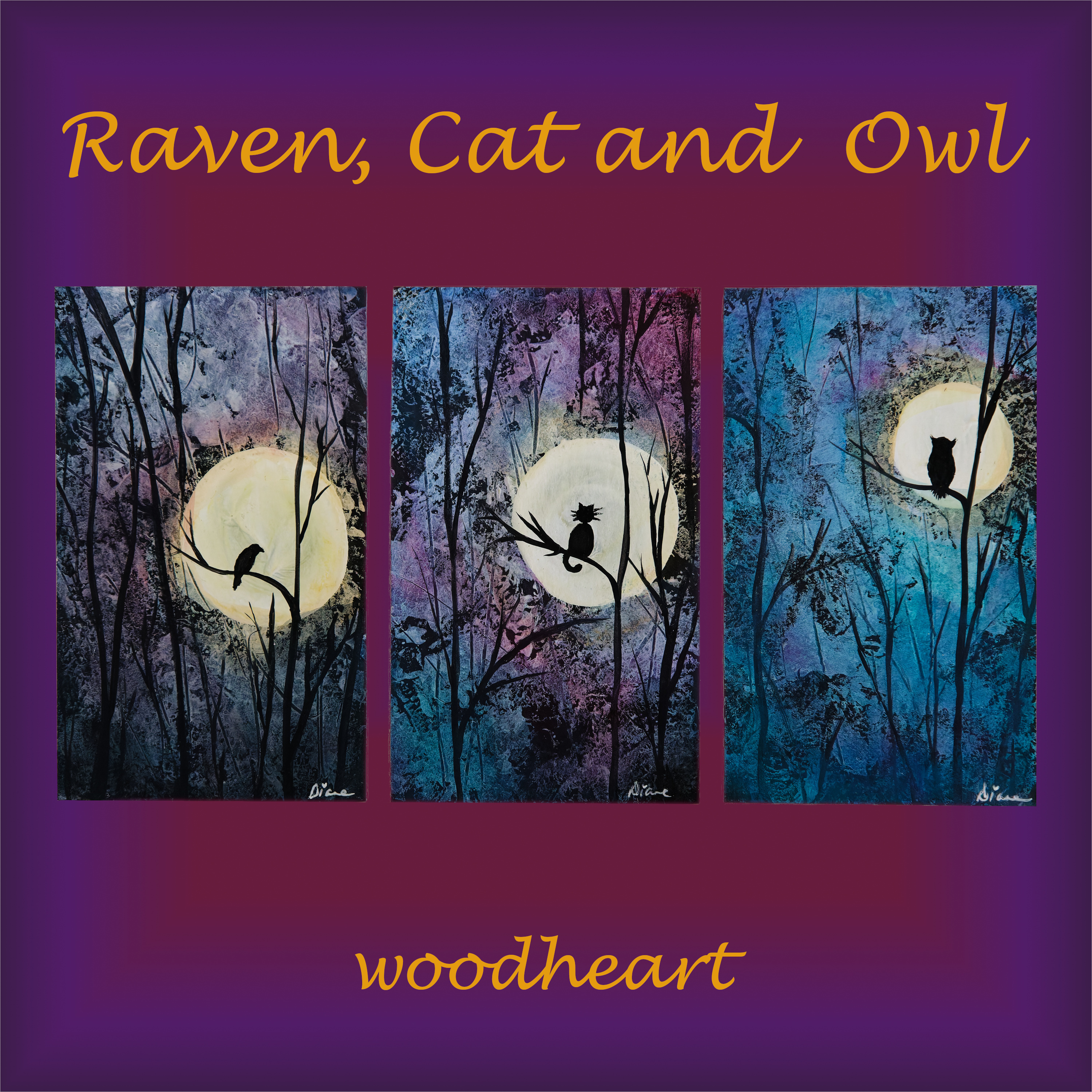 Raven, Cat and Owl cover